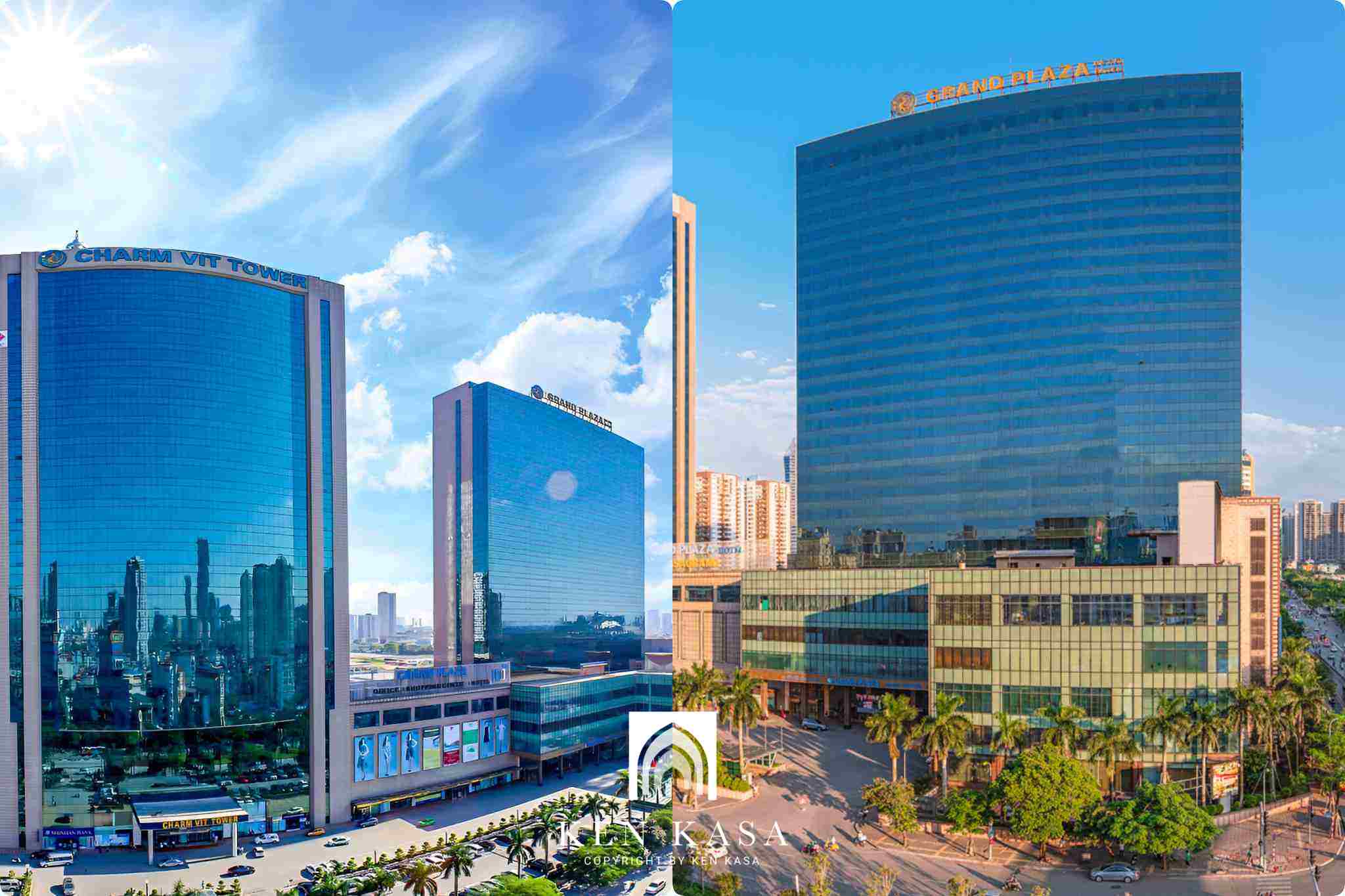 Diện mạo bên ngoài của Grand Plaza Hanoi hotel 